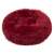 Springos pet bed in burgundy color