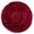 Top view of Springos pet bed in burgundy color