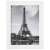 Springos white picture frame with Eiffel Tower photo