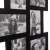 Springos 14 photo collage picture frame, black, close-up of the frame