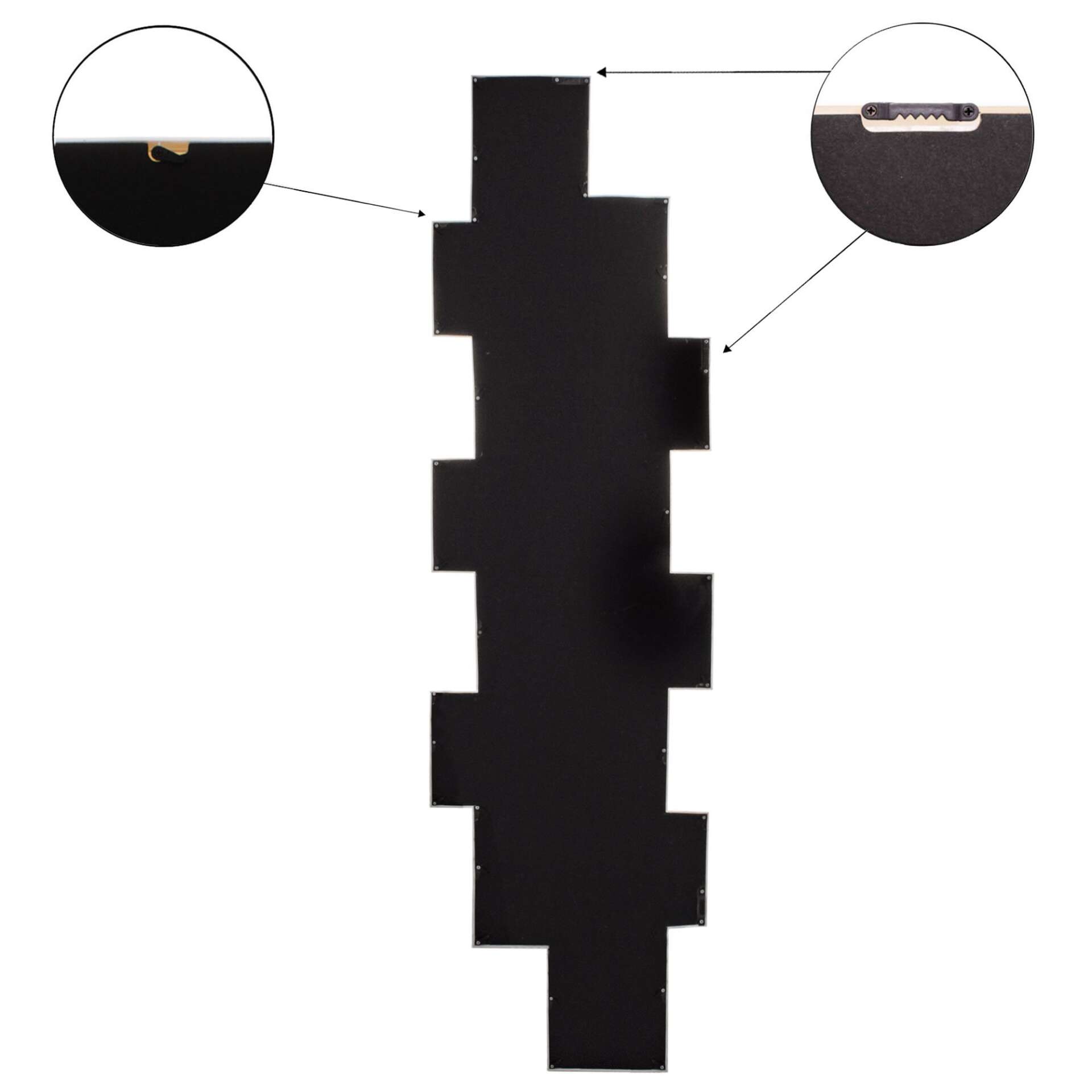 Springos keret 14 fényképhez (fehér)