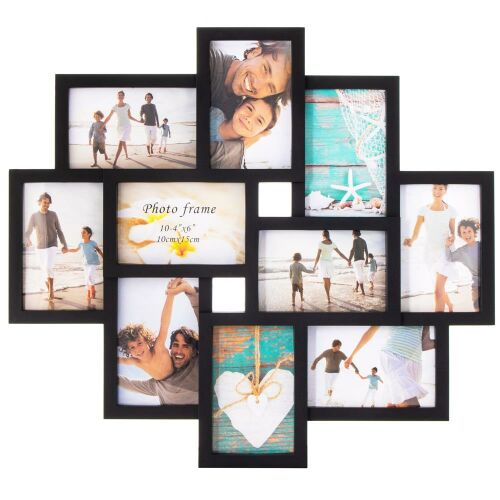 Pf0014 Frame for 10 photos (black)