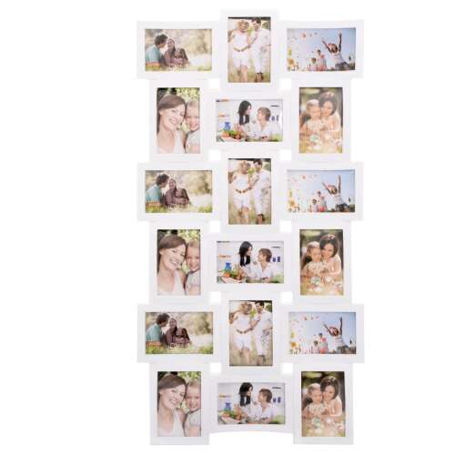 Springos Frame for 18 Photos (white)