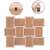 Springos 12-photo collage picture frame, wood look, for 10x15 cm photos, horizontal, back side with hanging mechanism