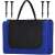 Springos picnic blanket folded into a carrying bag with handle and ground stakes