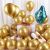 Springos goldene Ballons mit Geschenken