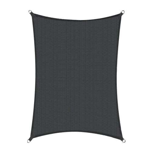 Springos 5x4m dark graphite rectangular shade sail
