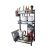 Loft Kitchen Shelf System - 3 Tier - Black, fully loaded