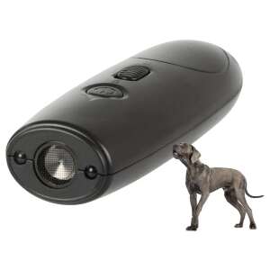 Ultrahangos kutya taszító zseblámpával, fekete, a képzéshez és az ugatás elriasztásához - Kiegészítők háziállat tartáshoz