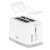 Camry CR 3219 2-slice toaster, white