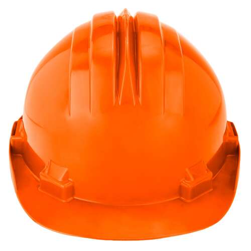 Neo Tools TOP-97-205 narancssárga védősisak, elülső nézet - Védősisak