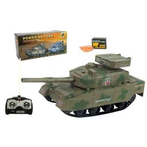 Power BB Tank - zdalnie sterowany czołg, 25 x 10 x 12 cm, zielony