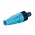 Prim-plan cu duza de furtun reglabilă albastră Cellfast