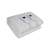 Camry electric heated blanket with two controllers, white