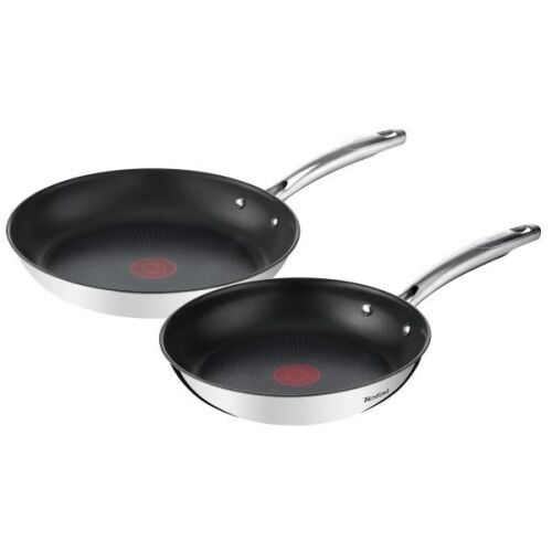 Tefal Duetto+ Frying pan set 2 pieces (24 cm and 28 cm), Thermo-Signal™ technology, induction, G732S255