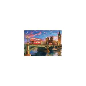 Wood Craft: Westminster, Big Ben, London Holzpuzzle 500+1Stück - Trefl