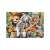 Trefl Wood Craft Origin 500+1 darabos fa puzzle, Vadmacskák a dzsungelben, befejezett puzzle