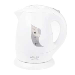 Adler AD 08 elektromos vízforraló, fehér, 1 literes kapacitás - Adler