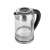 Adler AD 1247 glass electric kettle with temperature control, silver