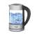 Adler AD 1247 glass electric kettle with temperature control, silver