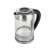 Adler AD 1247 glass electric kettle with temperature control, silver