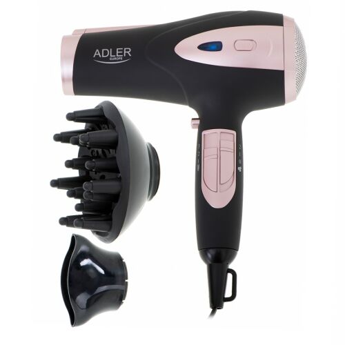 Adler AD 2248b hair dryer with concentrator and diffuser