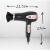 Adler AD 2248b hairdryer, 2200 W, ionisation function, 3 temperature settings, 2 speed settings, diffuser, black-pink 134089890
