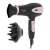 Adler AD 2248b ionic hair dryer with diffuser, black and pink