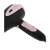 Adler AD 2248b ionic hair dryer with diffuser, black and pink, close-up of control buttons