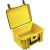 B&W Outdoor Case Type 2000, sárga, nyitott, üres