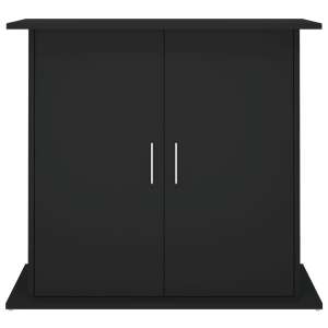 Black aquarium stand with two doors - Pet Care