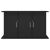 vidaXL Akvárium Állvány - Fa - Fekete - 101x41x58 cm 73325296