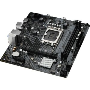 ASRock H610M-H2/M.2 D5 Motherboard 3/4 View - ASRock Motherboard