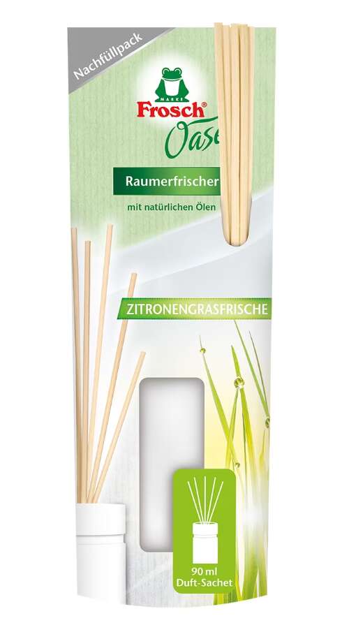 Frosch Oase Légfrissítő utántöltő citromfű 90ml