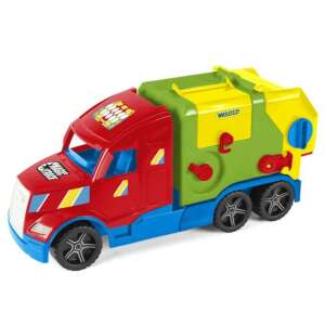 Wader Magic Truck Basic Kukásautó 60cm #kék-piros 73360615 Munkagép gyerekeknek