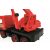 Wader Middle Truck crane trolley 38cm #red 73360745