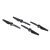 Four DJI Snail 5024S drone propellers