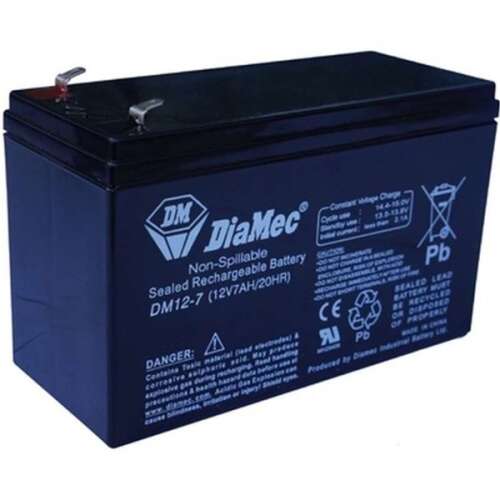 DIAMEC DM12-7/sigilat/necondiționat/AGM/VRLA/SLA/baterie