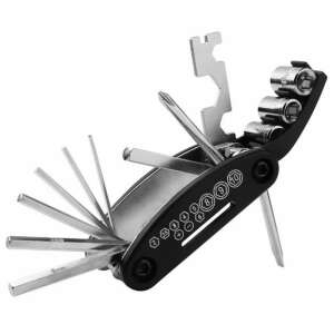 RW8A 16 în 1 multitool pentru repararea bicicletei, cu chei hexagonale, șurubelnițe, prize și cheie pentru spițe - Chei hexagonale