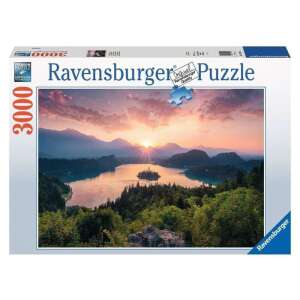 Ravensburger Puzzle 3000 dielikov, svitanie nad jazerom Bled - Ravensburger Puzzle