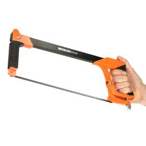 Wokin 305412 fűrészkeret, 12 hüvelykes, alumínium, gyors vágás, fémvágó fűrész, kézi fűrész, fűrészkeret, fűrészlap, fémfűrész, fémvágás, fémvágó szerszám, fémmunka, fémmegmunkálás, barkácsolás, otthoni javítás, építkezés, javítás, fafeldolgozás, szerszámok, vasáru, ipari - Kézi fűrész