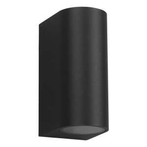 Lampă de perete exterioară ovală Eko-Light neagră cu protecție IP44 - Lămpi de perete pentru exterior