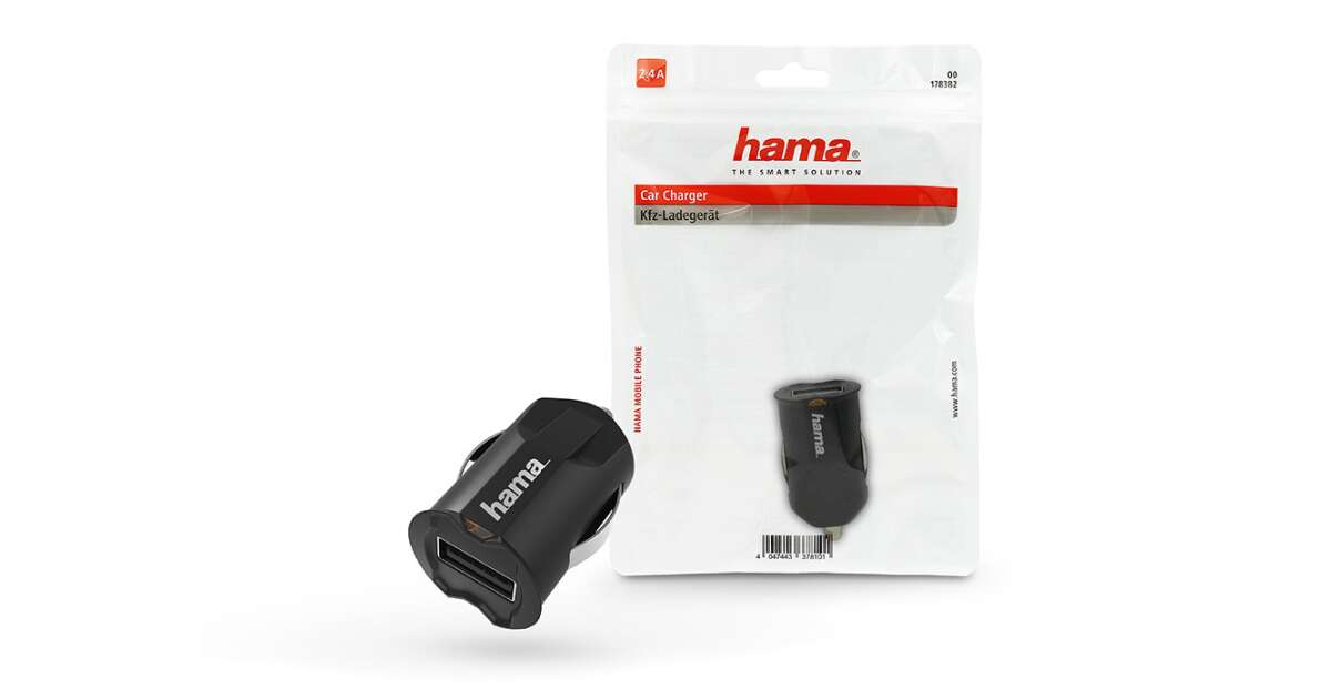 Hama 3-fach-USB-Ladegerät für Zigarettenanzünder Ladeadapter für