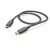 Schwarzes HAMA USB Typ-C zu Typ-C Ladekabel, 1,5 Meter