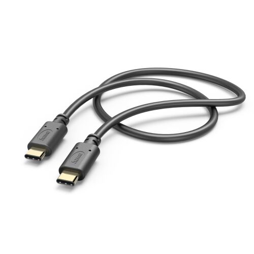 HAMA USB-C zu USB-C Kabel, 1,5m, schwarz