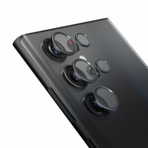 3mk Lens Pro Kameralinsenschutz auf Samsung Galaxy S22 Ultra 5G angebracht - 3MK Schutzfolien für Handys