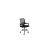 US 128 Mesh Black Office Chair with Chrome Base