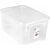 Curver T Box 20L Przezroczysty plastikowy pojemnik do przechowywania z pokrywką