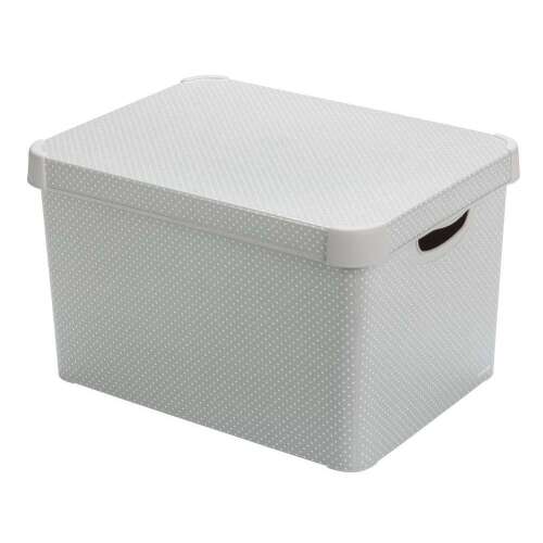 Kutija s poklopcem Deco Stockholm L 39,5x29,5x23,5cm Točkice 73418512