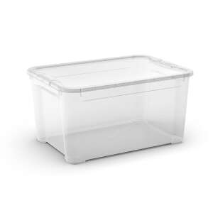 CURVER T Box "L" 47L Transparente Aufbewahrungsbox mit Deckel - Lagerung & Organisation